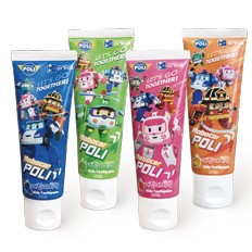 Kids toothpaste, 4 flavors