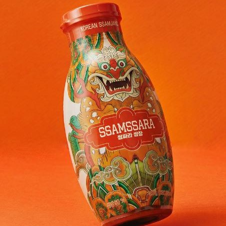 Ssamjang, seasoned soybean paste