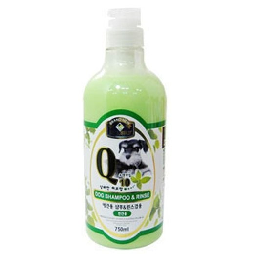 Q10 — Dog shampoo and rinse
